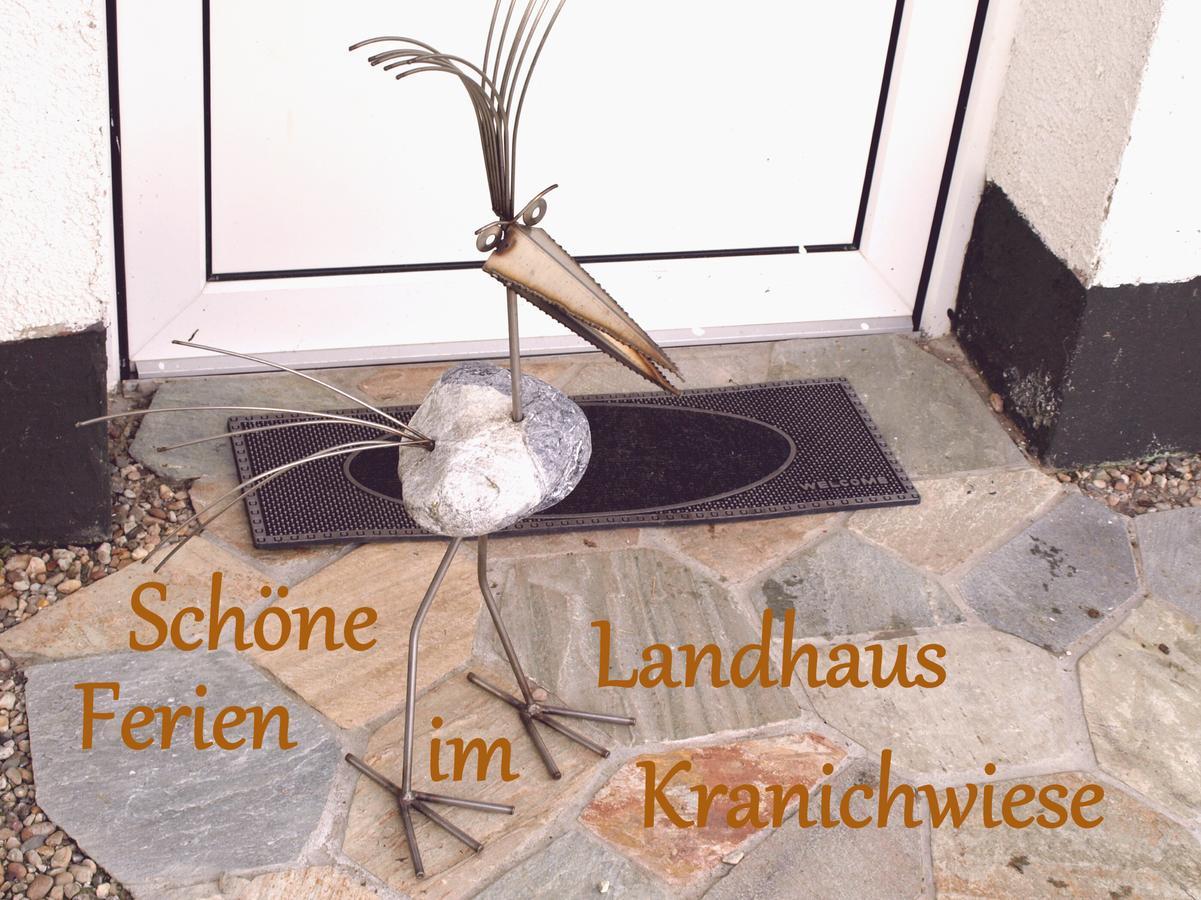 Landhaus Kranichwiese Goehren-Lebbin Ngoại thất bức ảnh